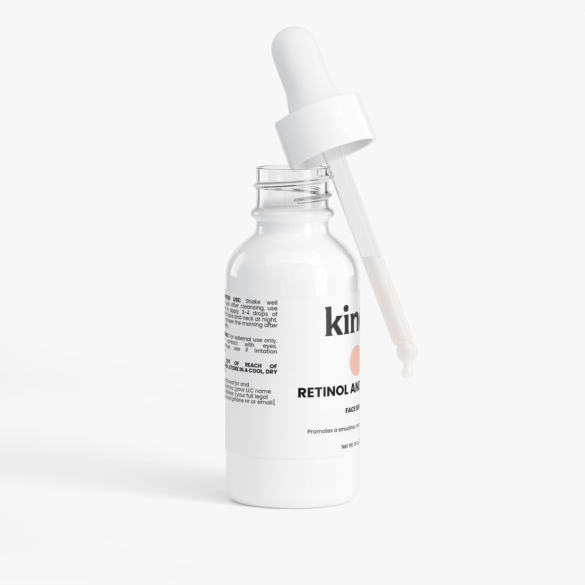 Retinol and Peptide Face Serum