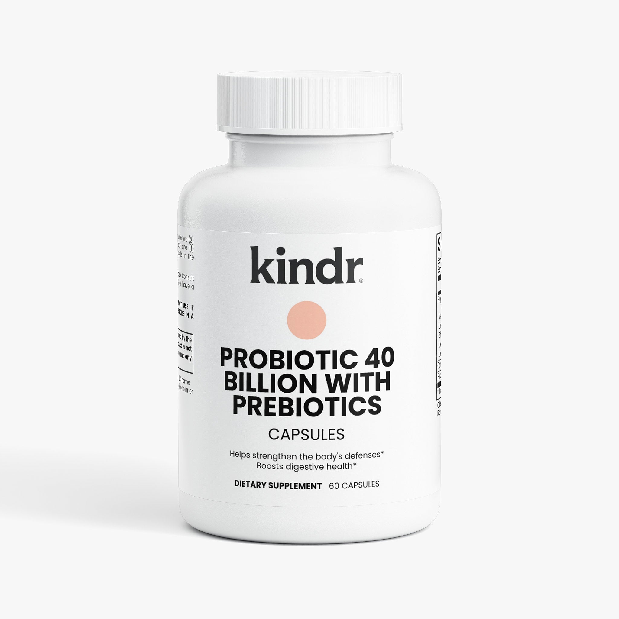 Probiotic 40 Billion with Prebiotics