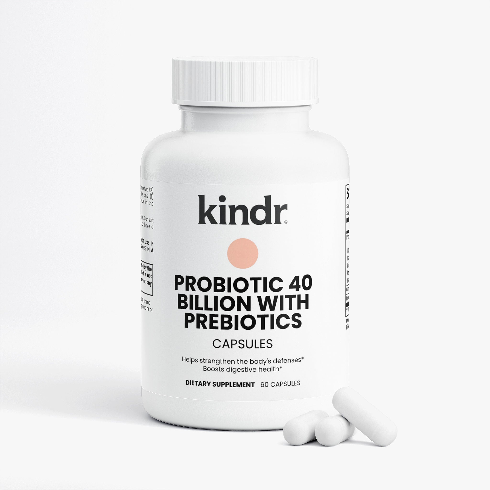 Probiotic 40 Billion with Prebiotics