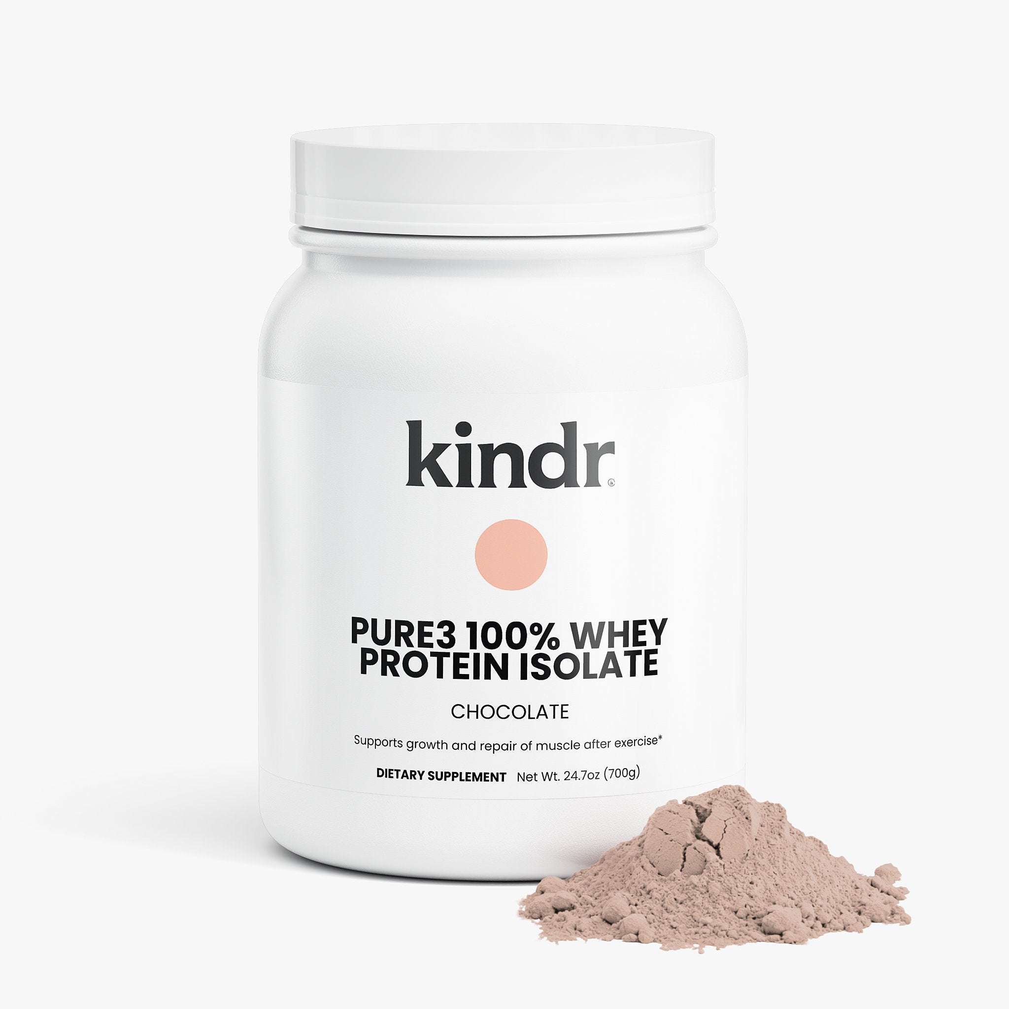 Pure3 100% Whey Protein Isolate (Chocolate)