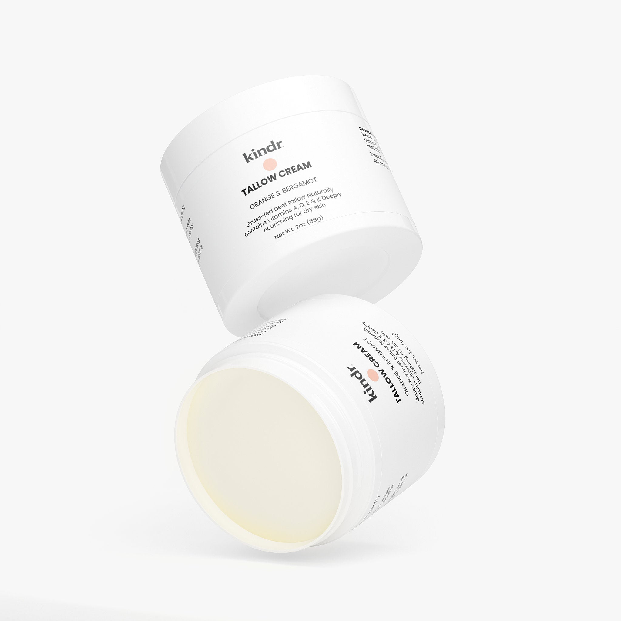 Tallow Cream Orange & Bergamot