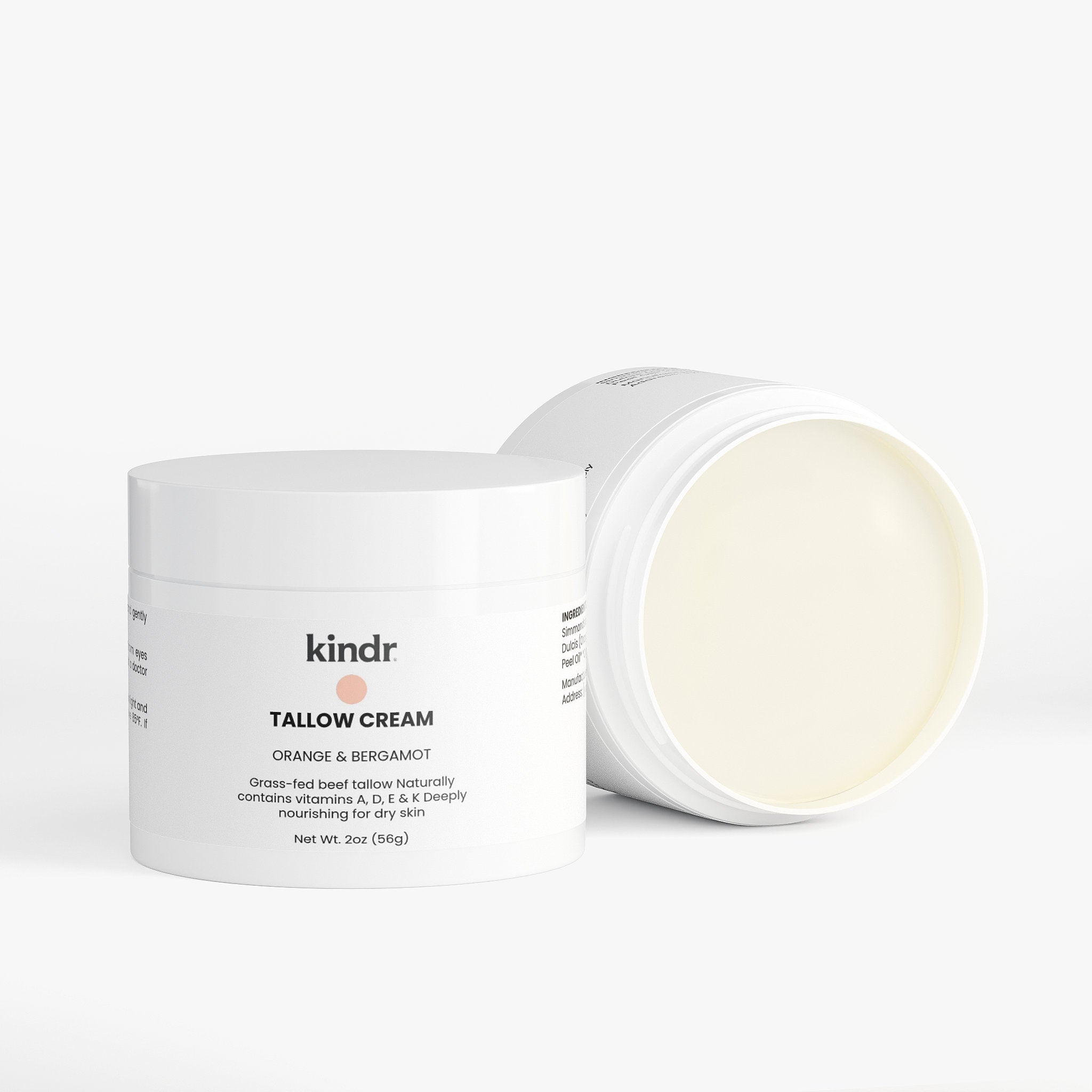 Tallow Cream Orange & Bergamot