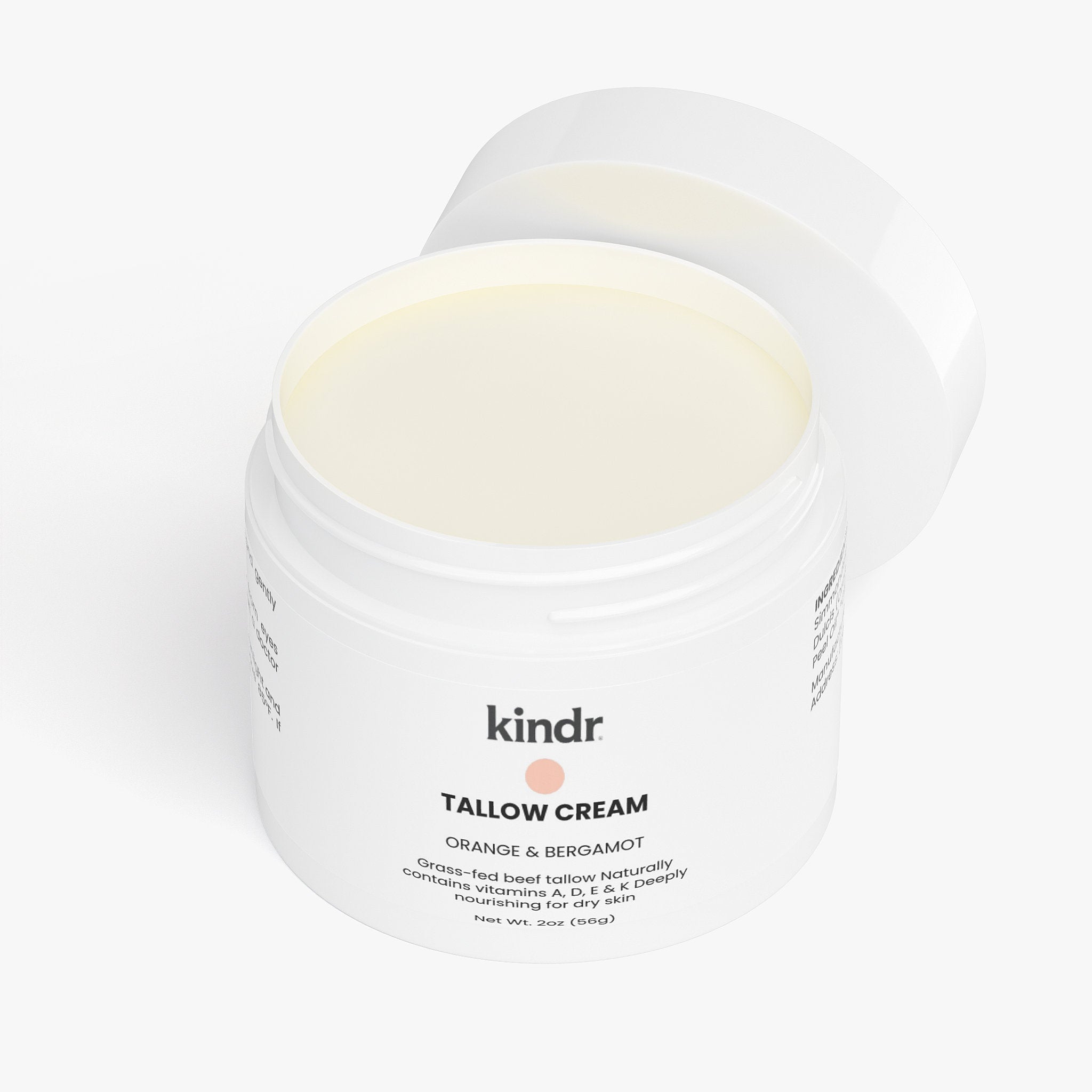 Tallow Cream Orange & Bergamot