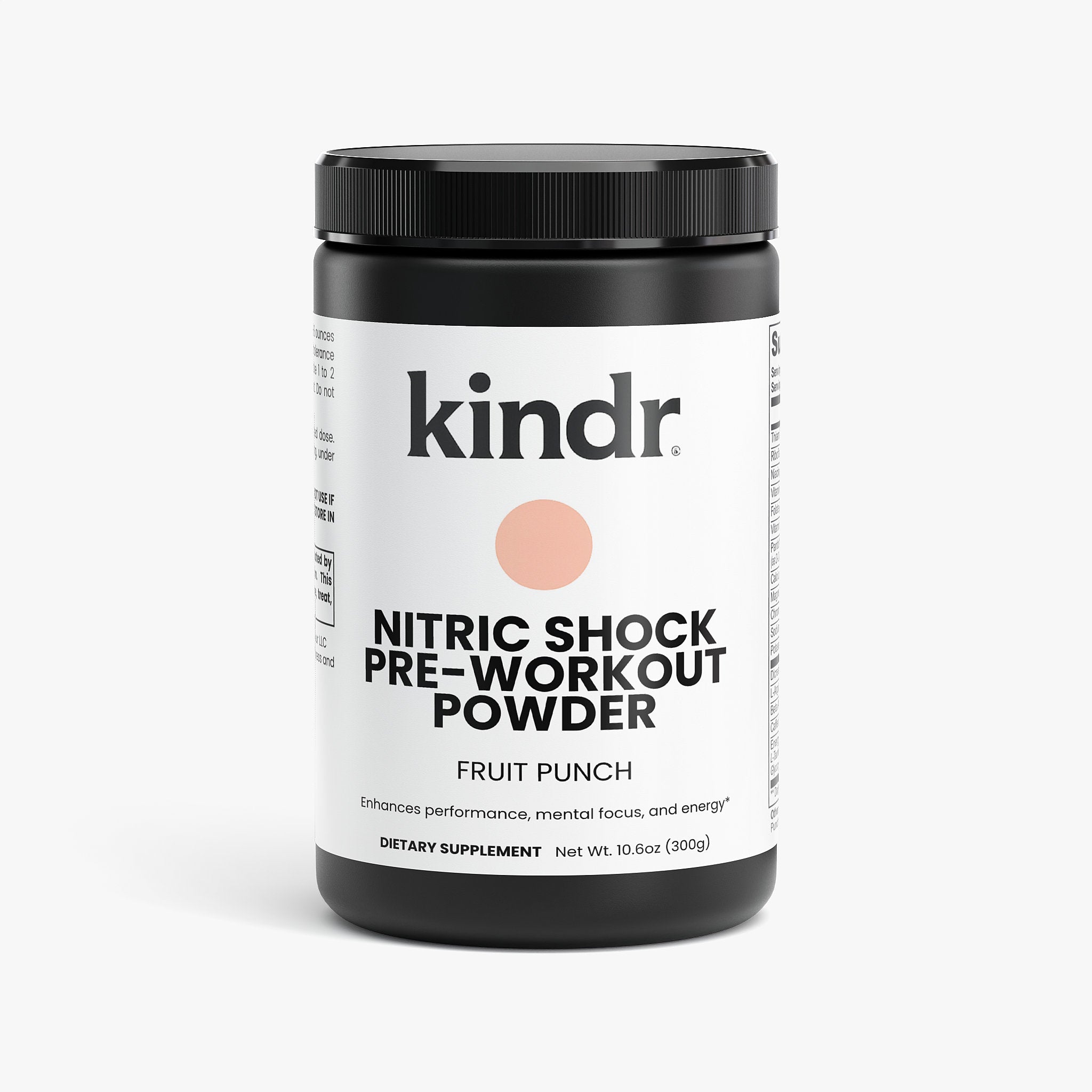 Nitric Shock Pre-Workout Powder (Fruit Punch)