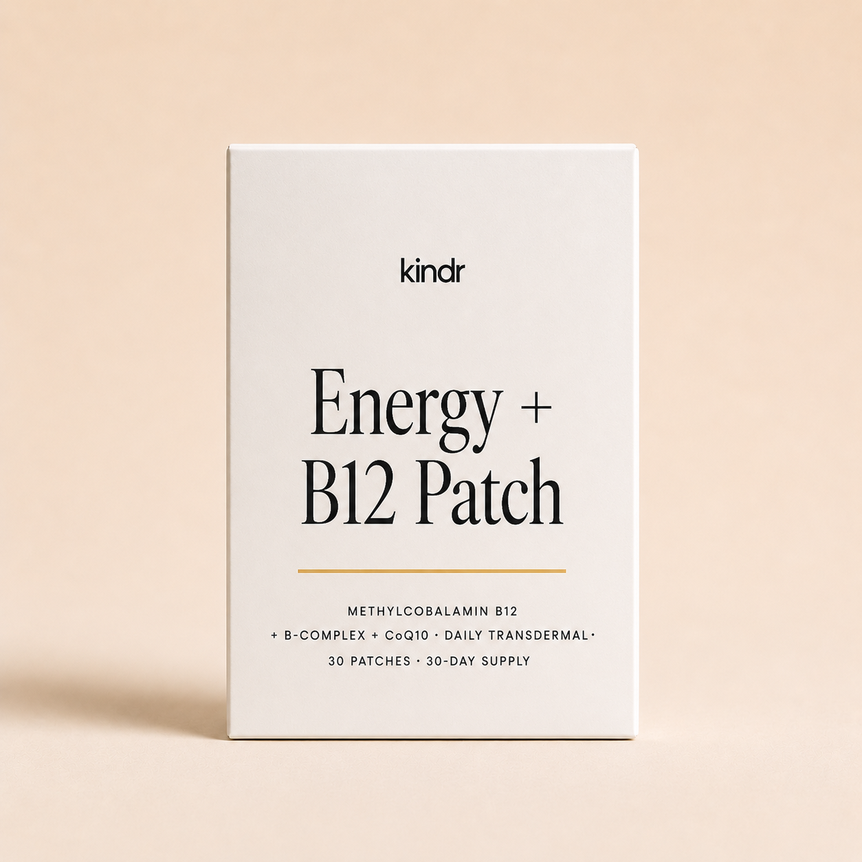kindr Energy and B12 Patch