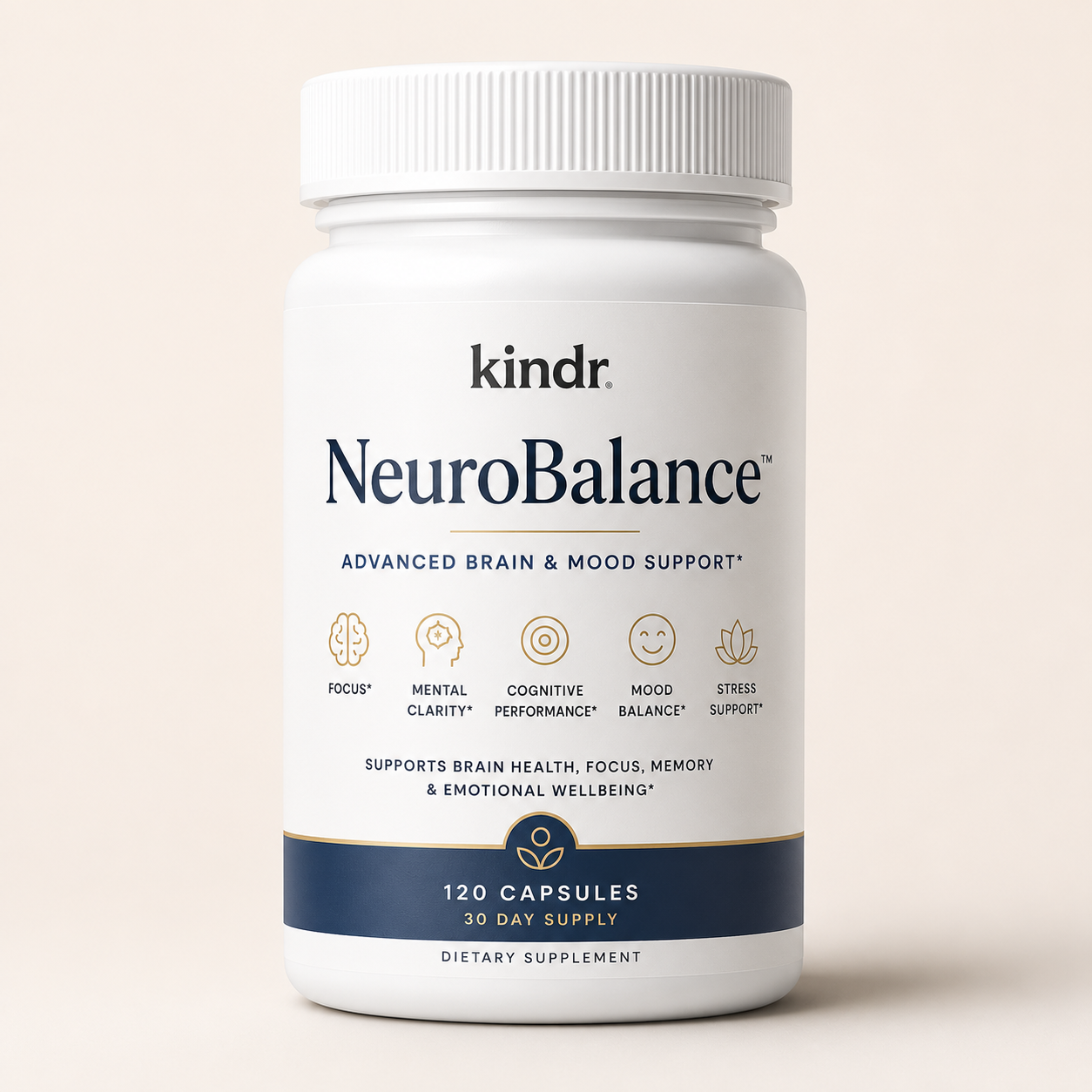 kindr NeuroBalance™ — Advanced Brain & Mood Support