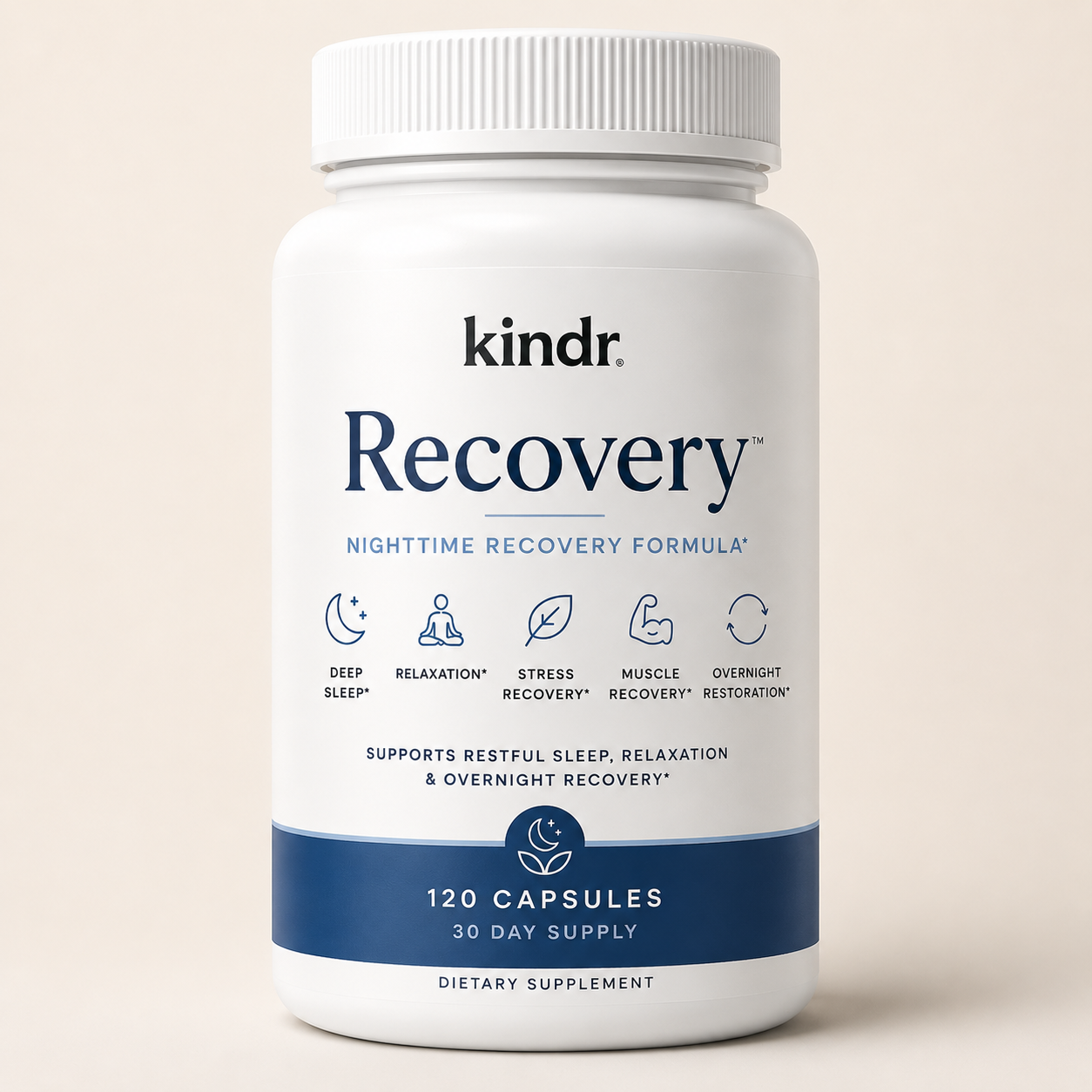 kindr Recovery™ — Nighttime Recovery Formula
