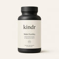 kindr Male Fertility supplement bottle